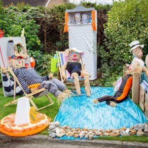 garden party scarecrow