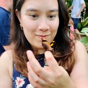 Joanna Grevatt (and butterfly) Oct 2024